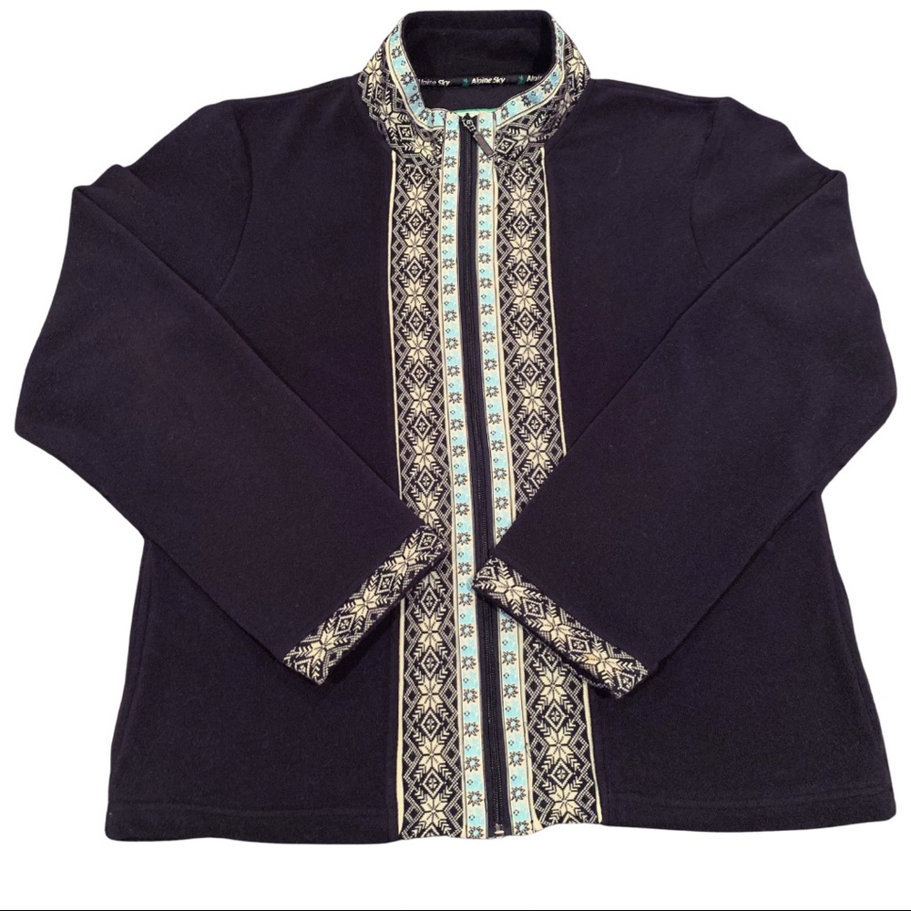 ALPINE SKY Nordic Fleece Jacket | XL